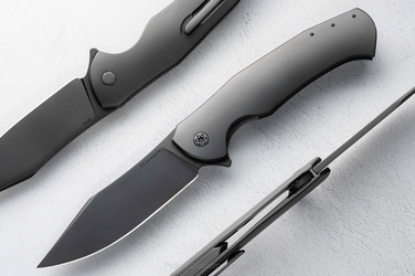 FOLDING KNIFE FOLDER MANTIS #0282 M398 DLC HERMAN KNIVES