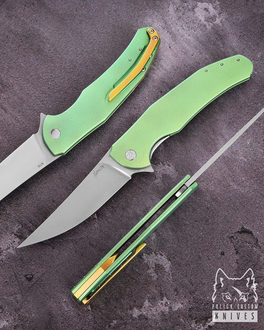 FOLDING KNIFE FOLDER ISHTAR 279 M398 HERMAN KNIVES