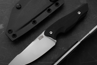 EDC HUNTING TACTICAL KNIFE NIJA BLACK G10 D2 1 ZA-PAS KNIVES