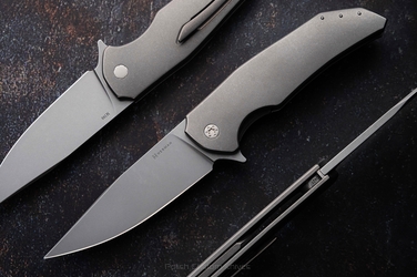 FOLDING KNIFE FOLDER DRAGONFLY #0452 M390 HERMAN KNIVES