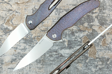 FOLDING KNIFE FOLDER ISHTAR #0855 M390 HERMAN KNIVES