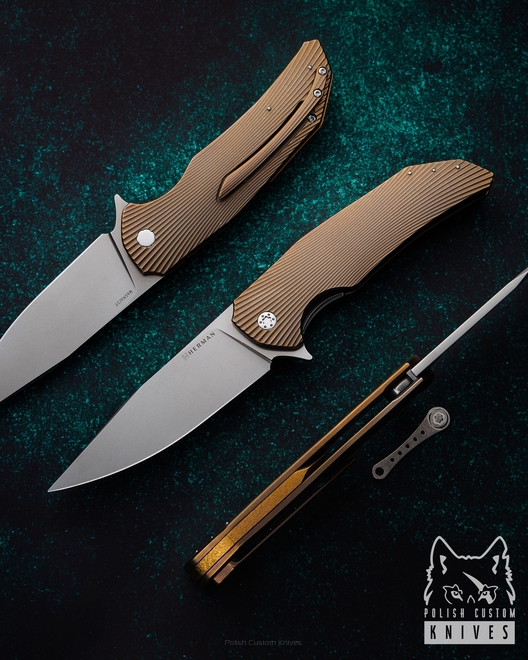 FOLDING KNIFE FOLDER DRAGONFLY 247 MAGNACUT HERMAN KNIVES
