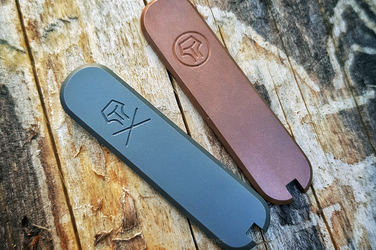 Scales for 58mm Victorinox SAK "Double Logo" 205