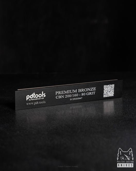 PDTOOLS PREMIUM BRONZE SHARPENING STONE – 80 GRIT