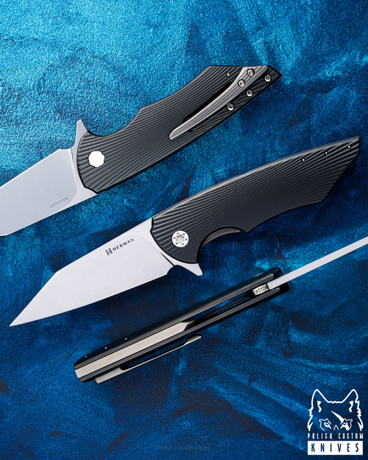 FOLDING KNIFE FOLDER VESPERTILIO #0224 MAGNACUT OERLIKON DLC HERMAN KNIVES