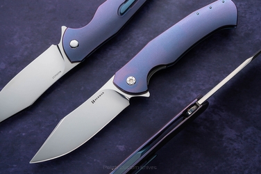 FOLDING KNIFE FOLDER MANTIS #0336 MAGNACUT HERMAN KNIVES