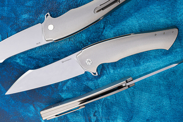 FOLDING KNIFE FOLDER OVIUM GENERATION 2 #0112 M398 HERMAN KNIVES