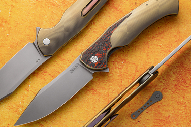 FOLDING KNIFE FOLDER MANTIS 35 M390 HERMAN 