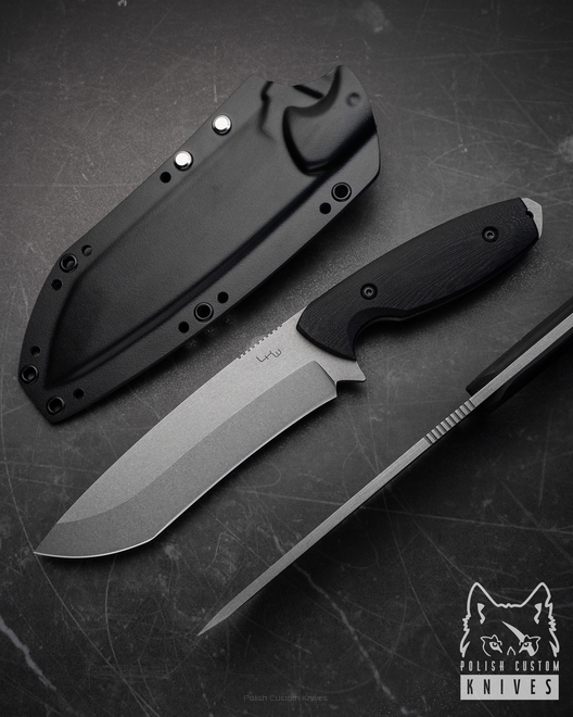 TACTICAL SURVIVAL KNIFE SUPERFIGHTER N690 G10 LKW