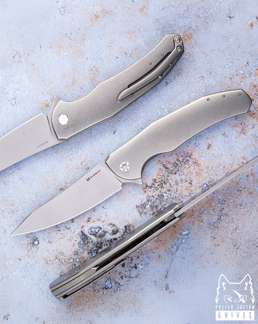 FOLDING KNIFE FOLDER ISHTAR #0696 MAGNACUT HERMAN KNIVES