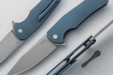 FOLDING KNIFE  FOLDER DRAGONFLY 79 M390 HERMAN