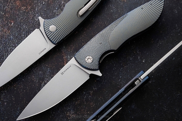 FOLDING KNIFE FOLDER STING #0767 MAGNACUT HERMAN KNIVES