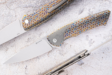 FOLDING KNIFE FOLDER SLIM #0620 MAGNACUT HERMAN KNIVES