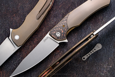 FOLDING KNIFE ISHTAR 30 M390 HERMAN