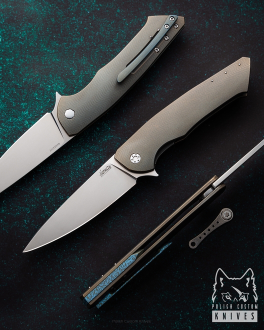 FOLDING KNIFE FOLDER SLIM 263 MAGNACUT  HERMAN KNIVES