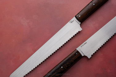 KITCHEN SERRATED BREAD KNIFE 240 5 K110 WENGE PABIS