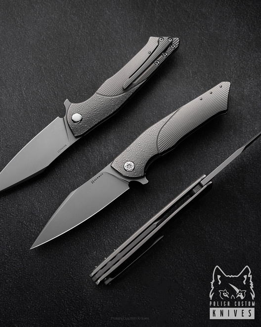FOLDING KNIFE FOLDER BEE #0250 MAGNACUT HERMAN KNIVES