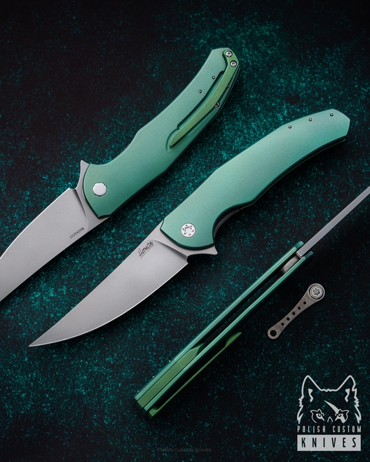 FOLDING KNIFE FOLDER ISHTAR 363 MAGNACUT HERMAN KNIVES