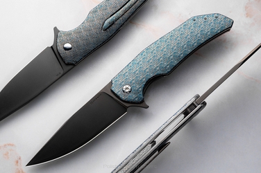 FOLDING KNIFE FOLDER DRAGONFLY #0500 TESSERACT M398 HERMAN KNIVES