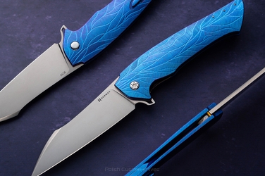 FOLDING KNIFE FOLDER OVIUM GENERATION 2 #0095 M390 HERMAN KNIVES