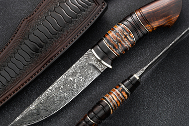 HUNTING KNIFE LEGENDS IRON FIST 3 GREG FORGE