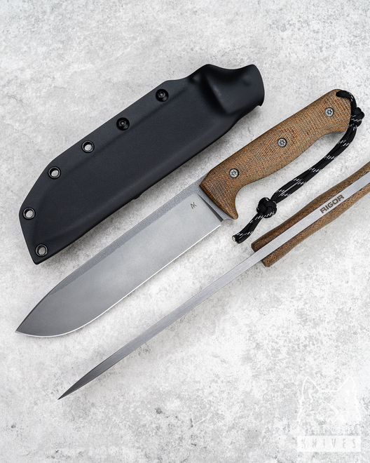 SURVIVAL KNIFE ODC 170 MICARTA RIGOR AK