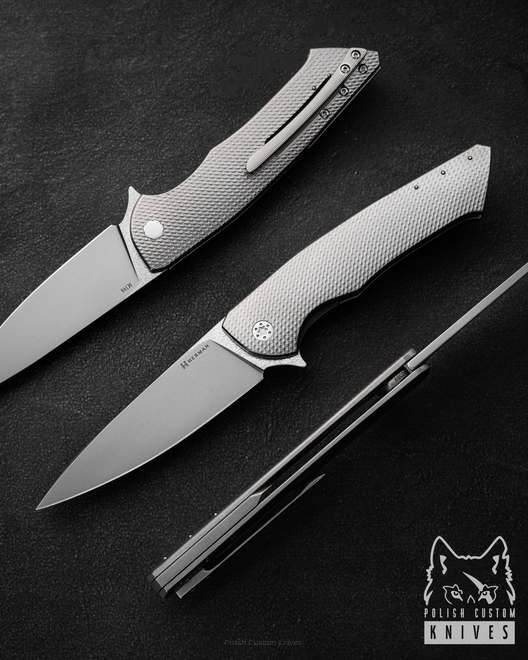 FOLDING KNIFE FOLDER SLIM 389 M398 HERMAN KNIVES