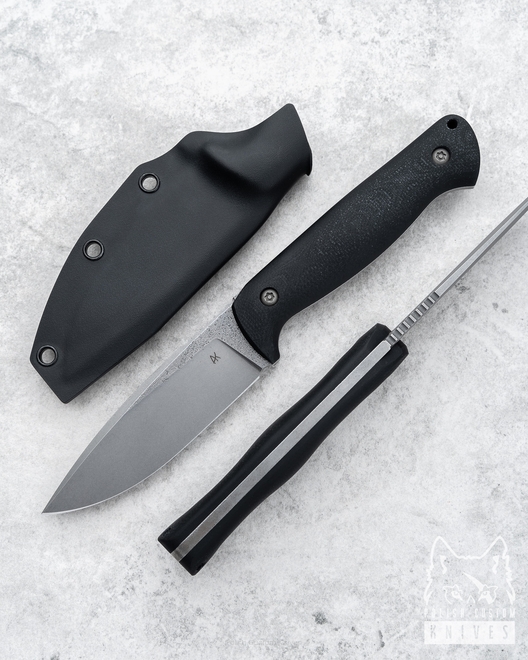 SURVIVAL KNIFE AGOR EDC 100 O2 G10 AK