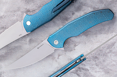 FOLDING KNIFE FOLDER ISHTAR #0705 MAGNACUT HERMAN KNIVES