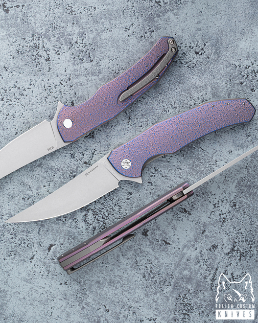 FOLDING KNIFE FOLDER ISHTAR #0810 M390 HERMAN KNIVES
