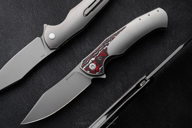 FOLDING KNIFE FOLDER MANTIS #0306 M390 HERMAN KNIVES