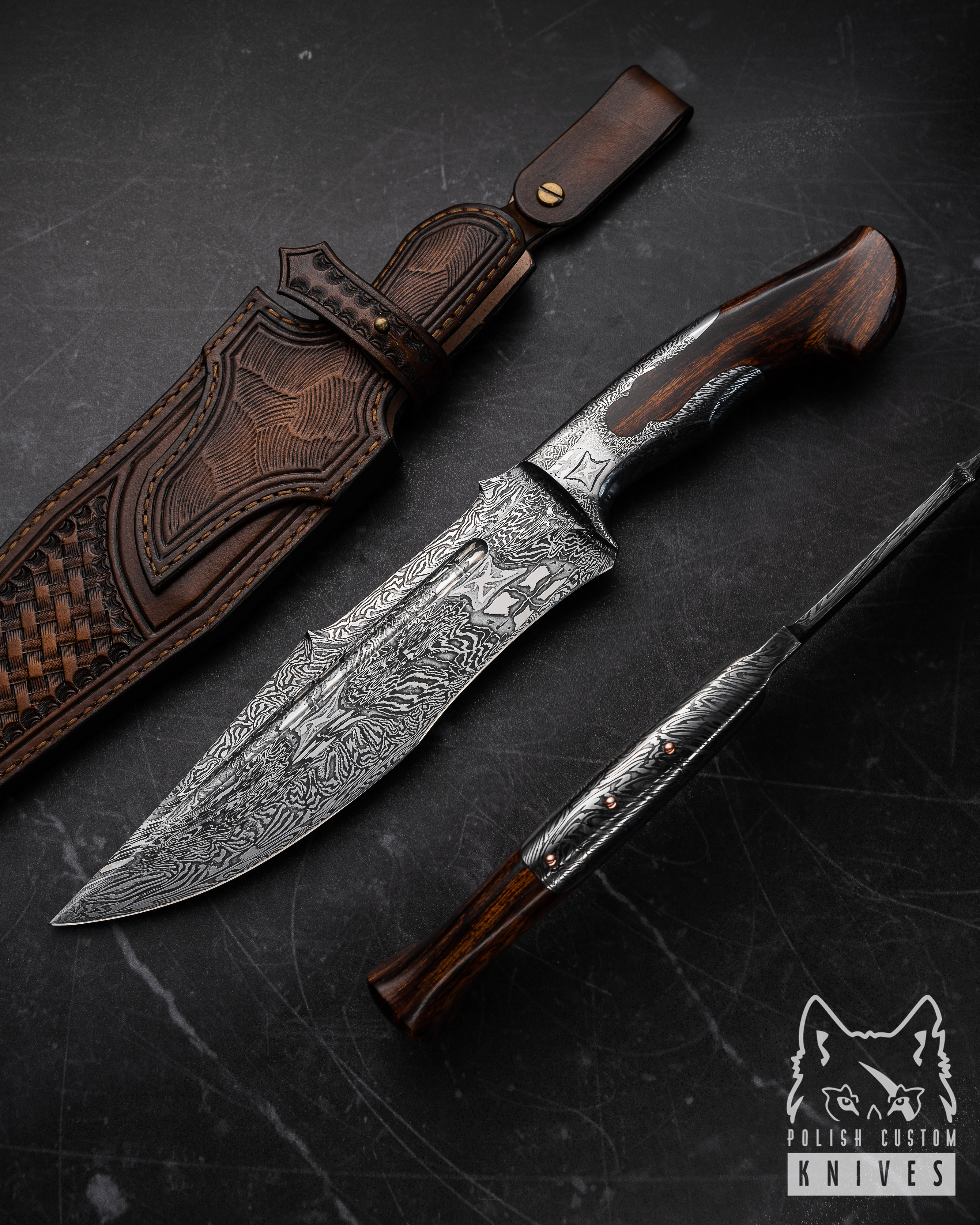 Buy HUNTING KNIFE HUNTER GRIMAKO 11 GREG FORGE