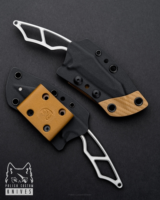 KNIFE EDC, NECK 2 HERMAN