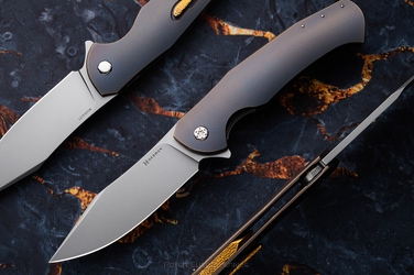 FOLDING KNIFE FOLDER MANTIS #0440 MAGNACUT HERMAN KNIVES