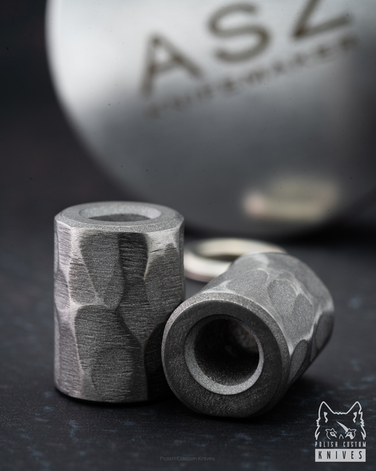 Stone style bead titanium 2 ASZ