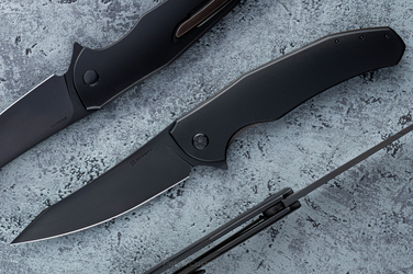 FOLDING KNIFE FOLDER ISHTAR #0751 MAGNACUT DLC HERMAN KNIVES