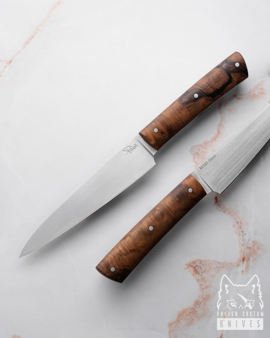 KITCHEN KNIFE PETTY HANDY 120 22 M390 PABIŚ KNIVES