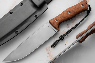LARGE SURVIVAL TACTICAL KNIFE KRYPTON 170 9 CPM 3V MICARTA AK KNIVES