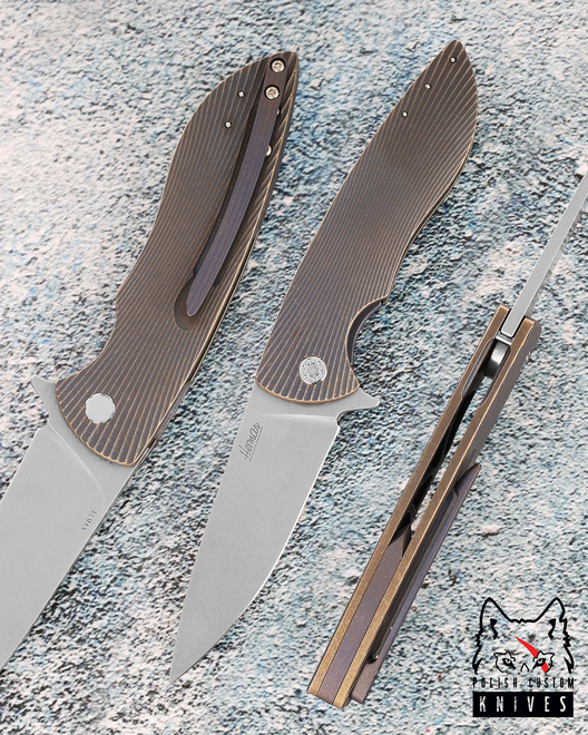 FOLDING KNIFE FOLDER STING 409 ELMAX HERMAN KNIVES