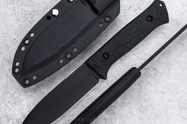 TACTICAL KNIFE OPERATOR G10 BLACK LKW
