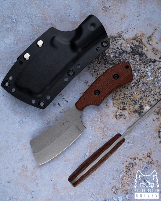 EDC KNIFE SMILING MONSTER MICARTA N690 LKW