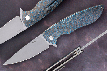 FOLDING KNIFE FOLDER STING #0773 MAGNACUT TESSERACT HERMAN KNIVES