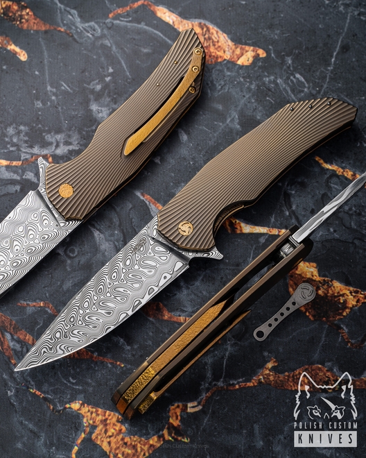 FOLDING KNIFE DRAGONFLY 2 DAMASTEEL