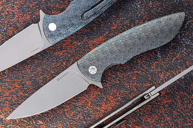 FOLDING KNIFE FOLDER STING #0842 MAGNACUT TESSERACT HERMAN KNIVES