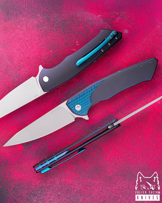 FOLDING KNIFE FOLDER SLIM #0651 M390 HERMAN KNIVES