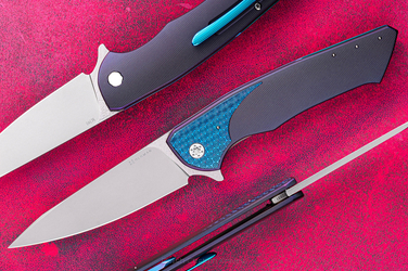 FOLDING KNIFE FOLDER SLIM #0651 M390 HERMAN KNIVES