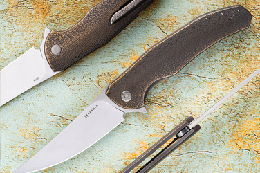 FOLDING KNIFE FOLDER ISHTAR #0686 M398 HERMAN KNIVES
