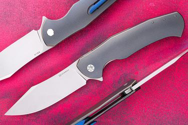 FOLDING KNIFE FOLDER MANTIS #0449 RWL34 HERMAN  KNIVES