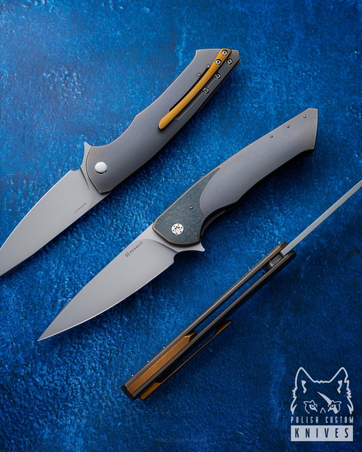 FOLDING KNIFE FOLDER SLIM #0522 MAGNACUT HERMAN KNIVES