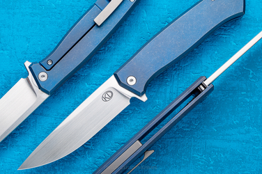 FOLDING KNIFE ARSEN BLUE SCALES 1 KD